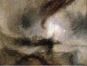 Snow Storm-Steam-Boat off a Harbour-s Mouth J.M.W. Turner